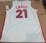 Maillot de Basket #21 Embiid 76ers 22-23 city Imprimé